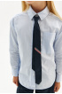 Блузка из 100% хлопка с галстуком (SSFSAG-129-23021-314) Silver spoon