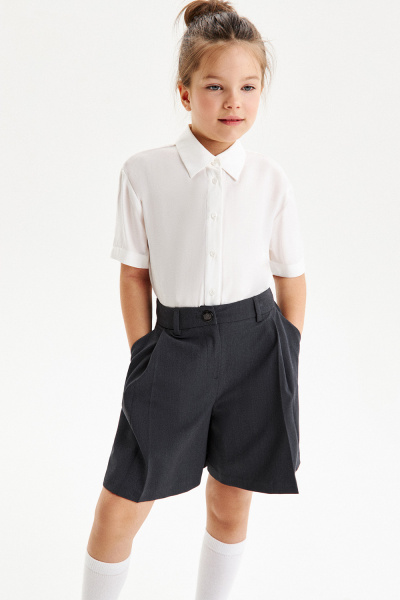 Блузка прямого кроя (SSFSG-529-22706-246) Silver spoon