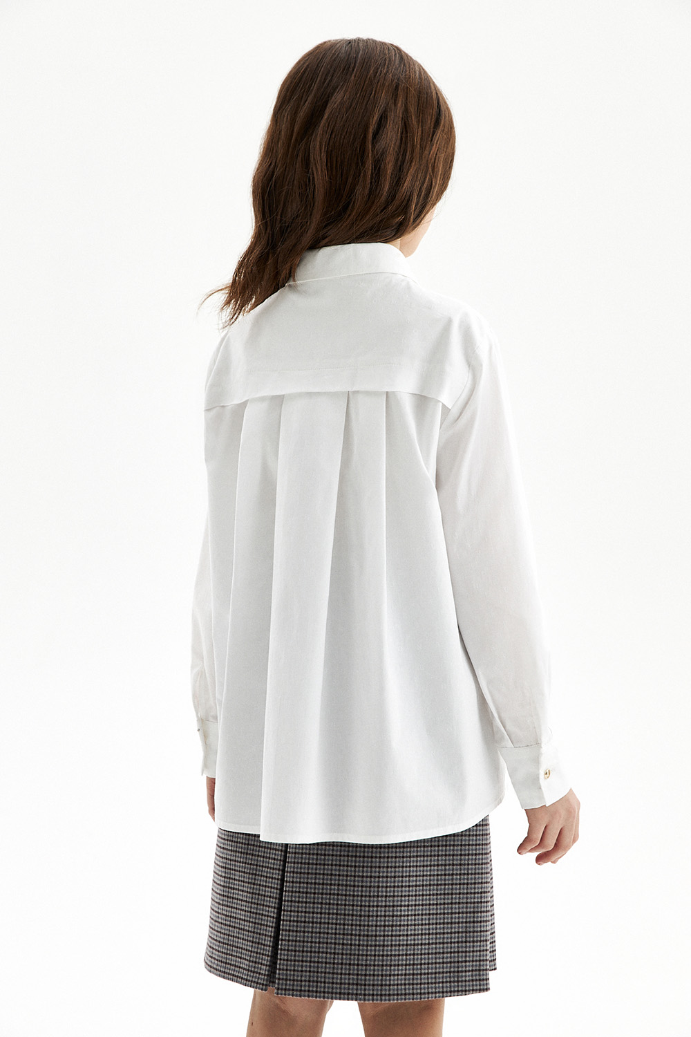 Блузка с жаккардовым плетением из 100% хлопка