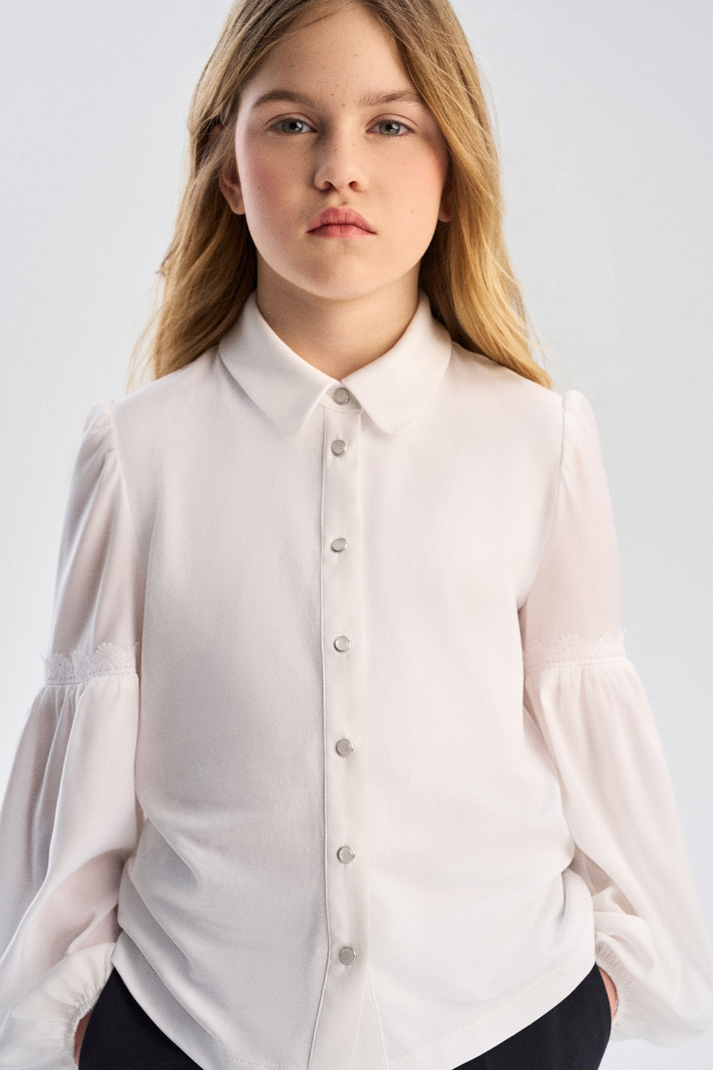 Блузка трикотажная комфорт + (SSFWG-628-22404-200) Silver spoon