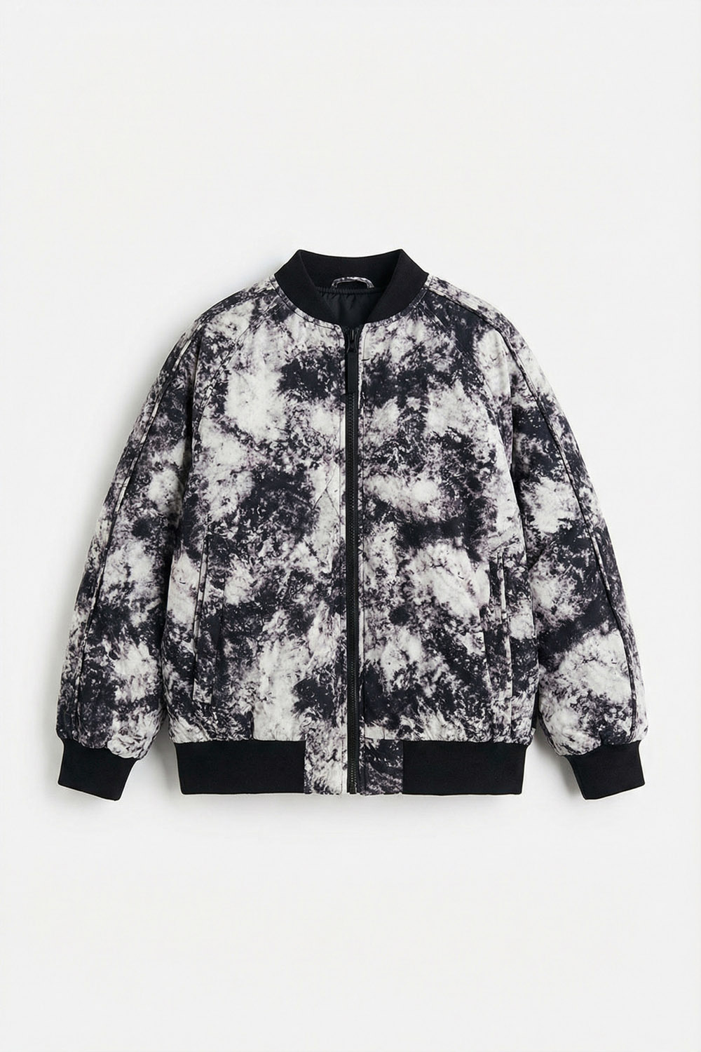 Бомбер на молнии с карманами (SULSU-546-30108-109) Silver spoon