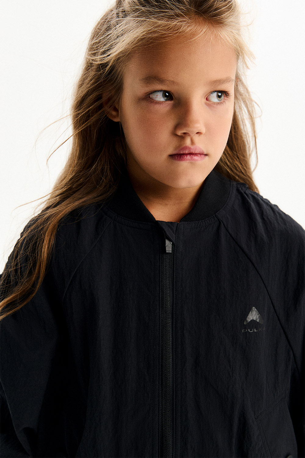 Бомбер оверсайз на молнии (PUOSG-526-20108-117) Silver spoon