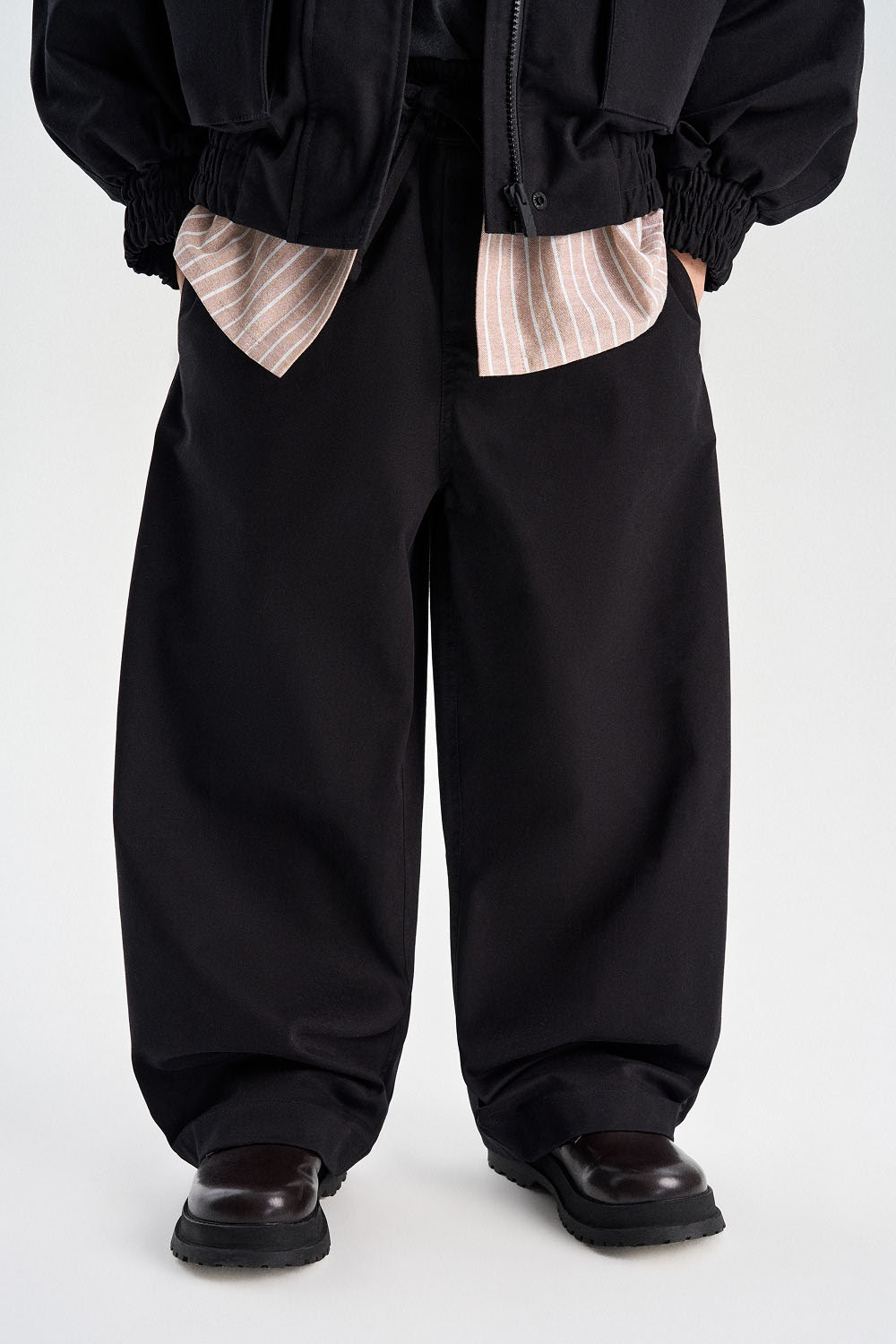 Брюки из хлопка на резинке (SSLSU-649-36017-117) Silver spoon