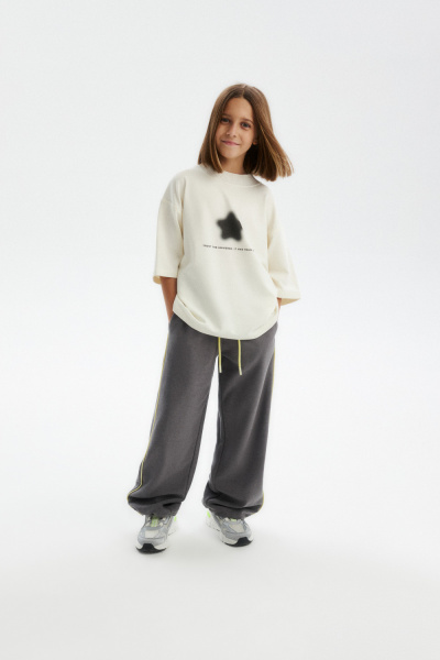 Брюки из хлопка (SSLWU-548-36452N-852) Silver spoon