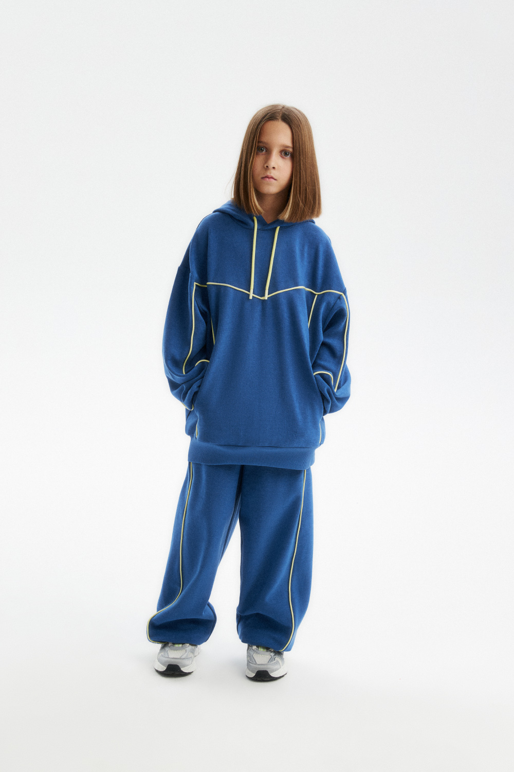 Брюки из хлопка (SSLWU-548-36452N-324) Silver spoon