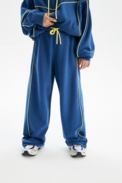 Брюки из хлопка (SSLWU-548-36452N-324) Silver spoon