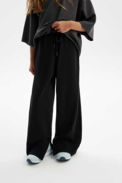 Брюки из мягкого футера (SSLWG-528-26452N-182) Silver spoon