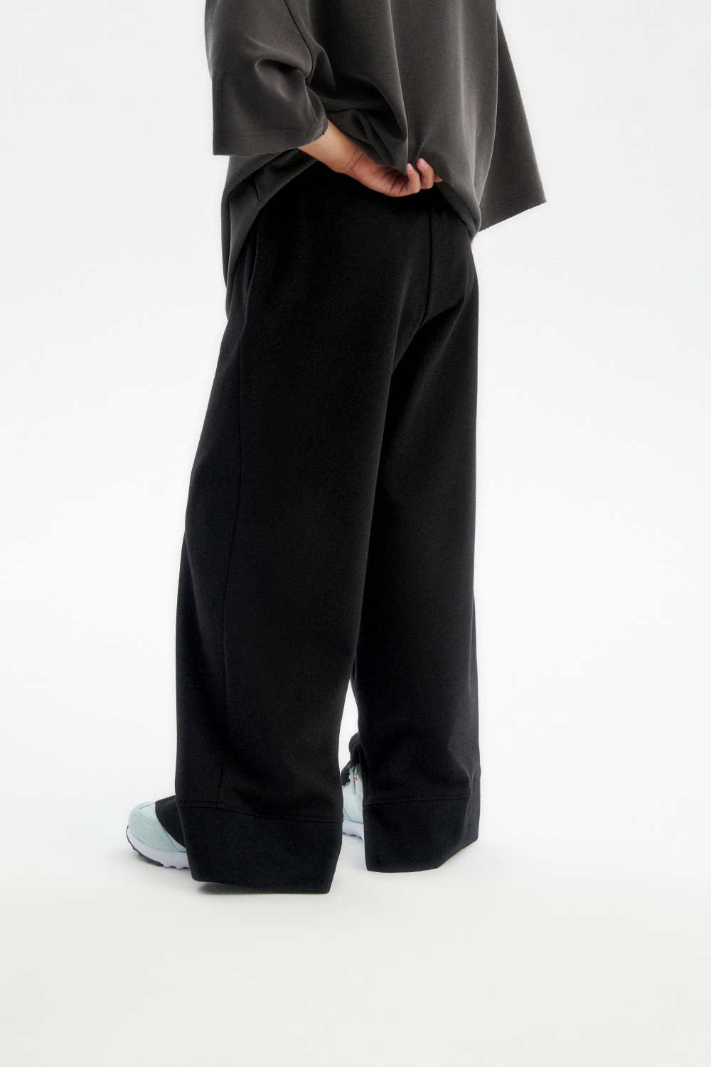 Брюки из мягкого футера (SSLWG-528-26452N-182) Silver spoon