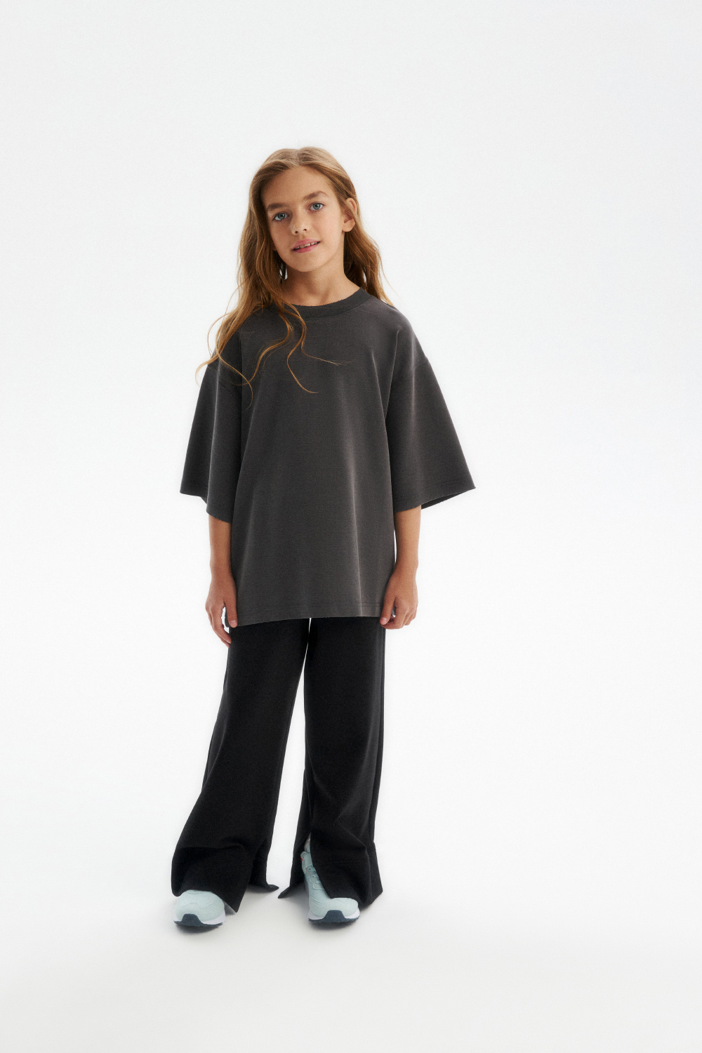 Брюки из мягкого футера (SSLWG-528-26452-182) Silver spoon