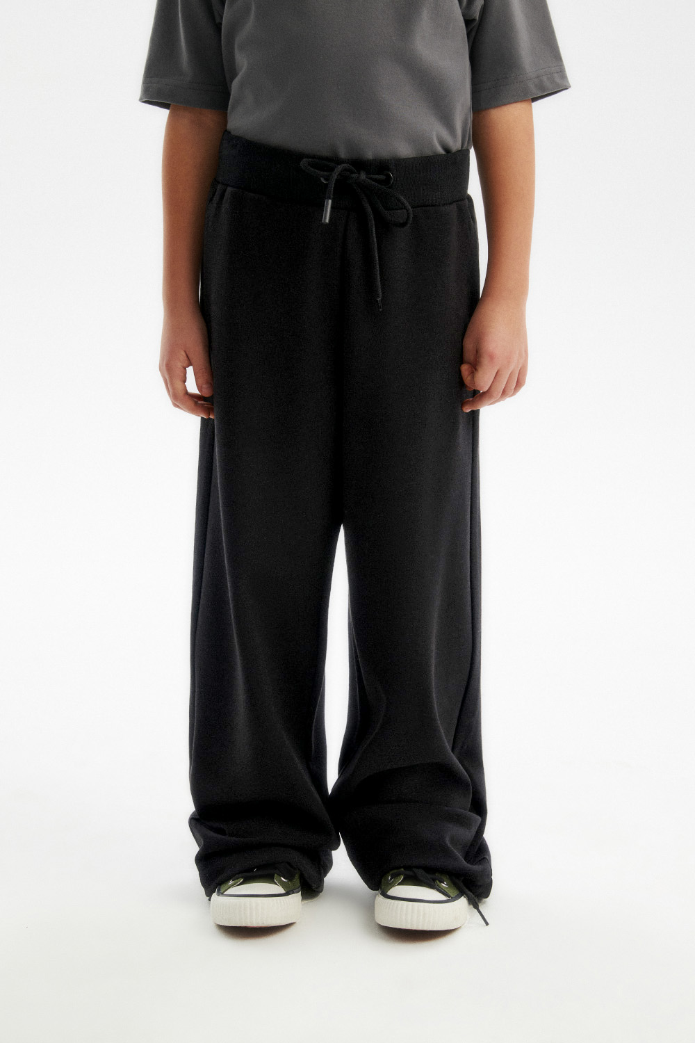 Брюки из мягкого футера (SSLWB-548-16407N-182) Silver spoon