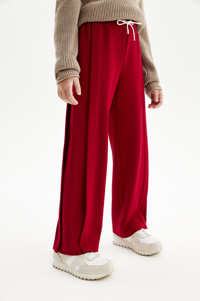 Брюки-палаццо из трикотажа "Milano jersey" (SSLSG-328-26416-414) Silver spoon