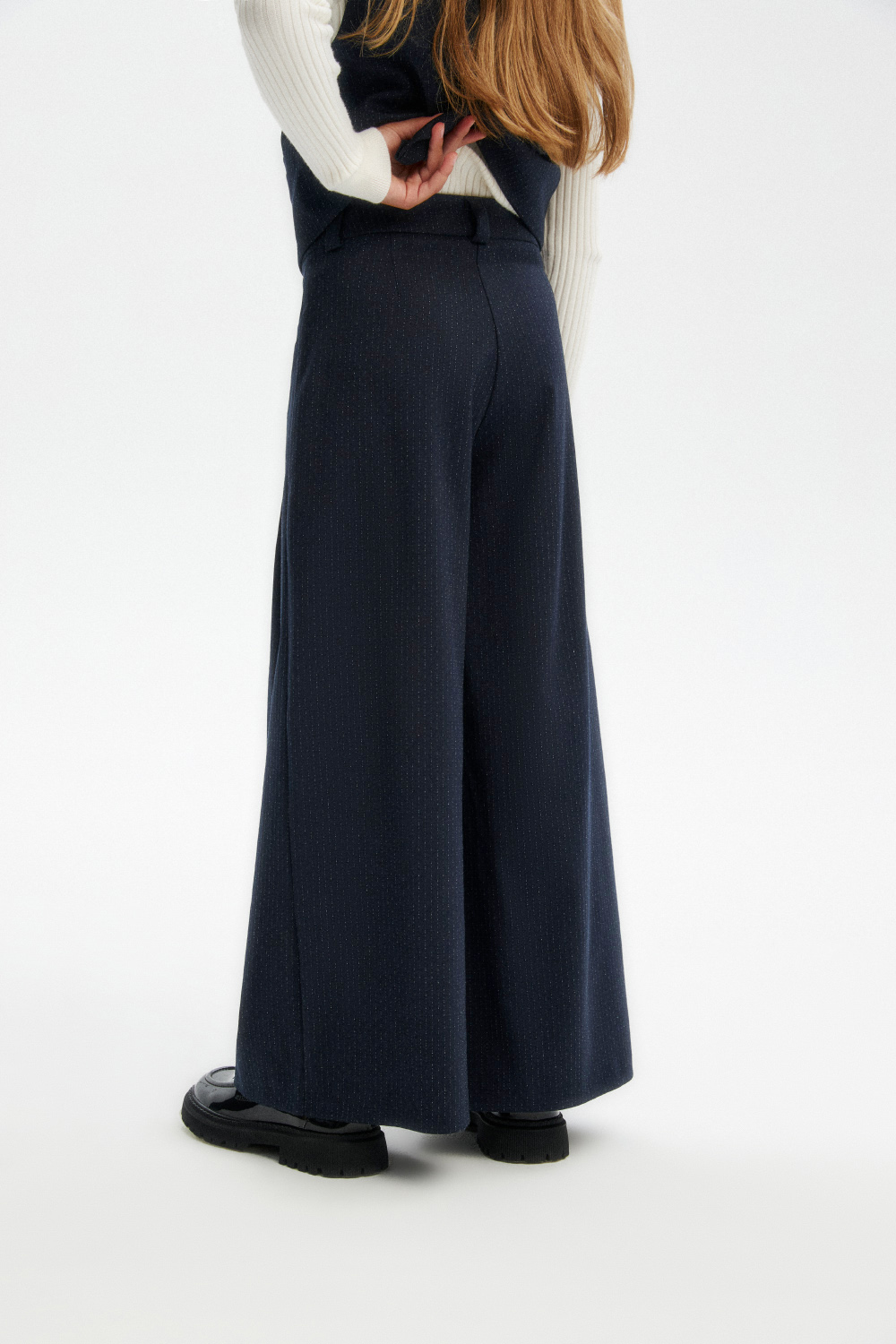 Брюки-палаццо с шерстью (SSLWG-529-26000-396) Silver spoon