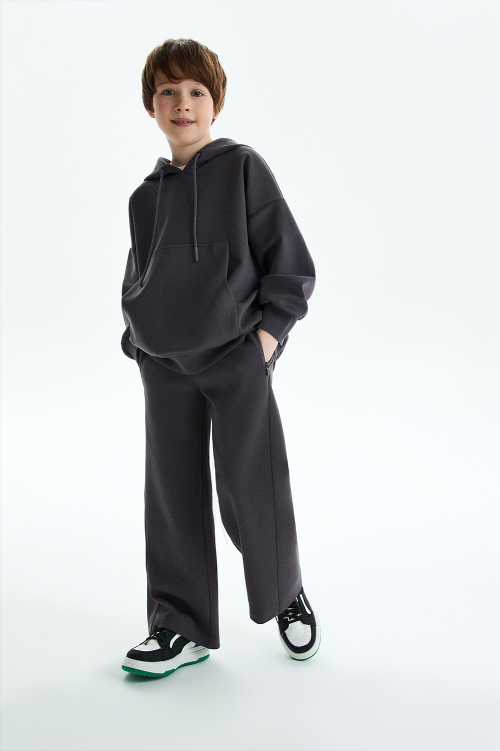 Брюки прямые унисекс (PUPWU-448-36406-841) Silver spoon