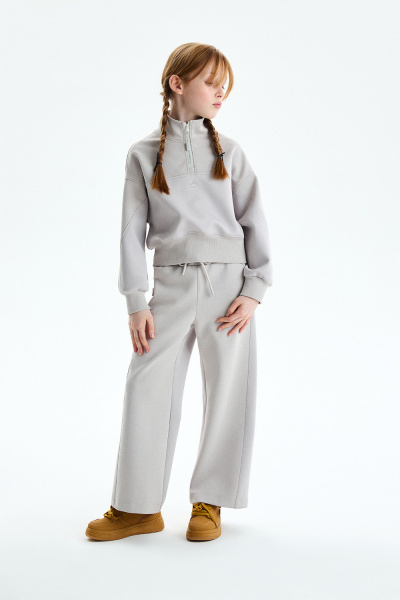 Брюки прямые унисекс (PUPWU-448-36406-706) Silver spoon