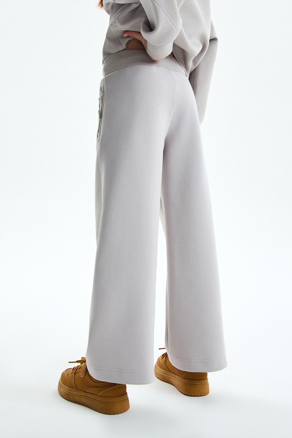 Брюки прямые унисекс (PUPWU-448-36406-706) Silver spoon