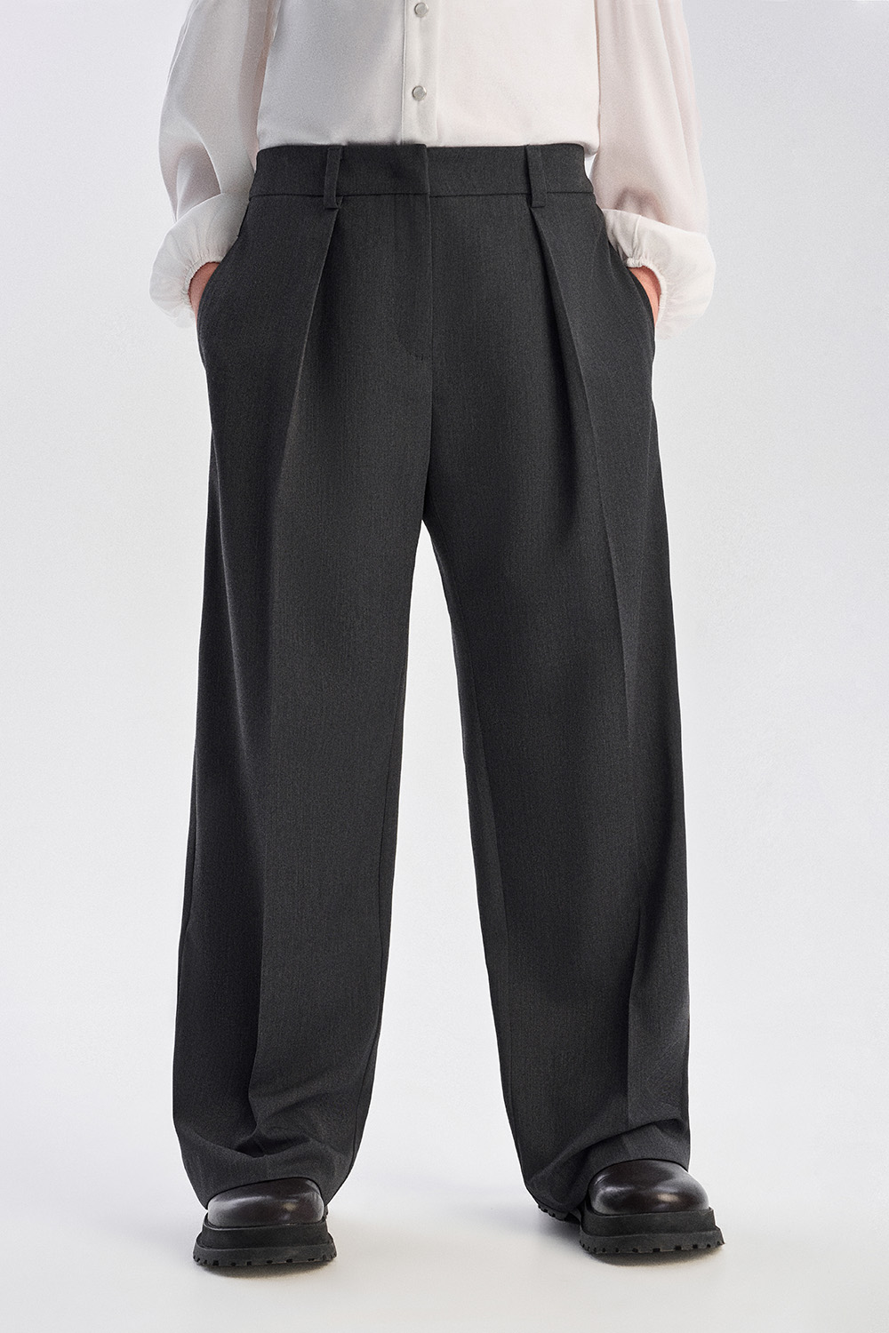 Брюки со стрелками комфорт + (SSFWG-629-26030-802) Silver spoon