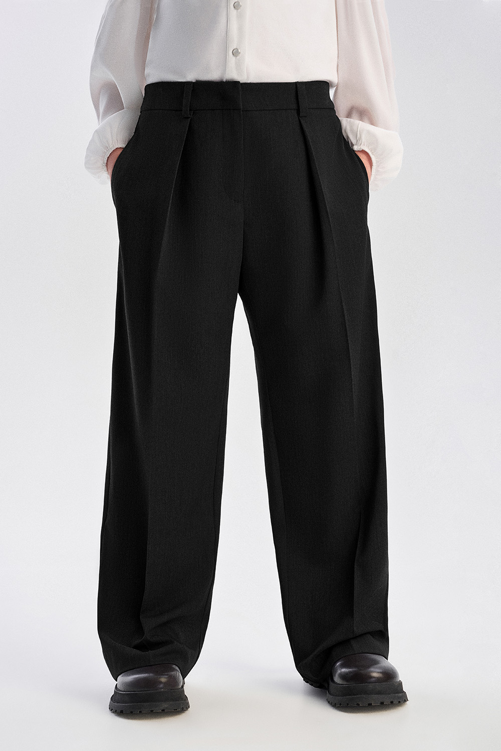 Брюки со стрелками комфорт + (SSFWG-629-26030-101) Silver spoon