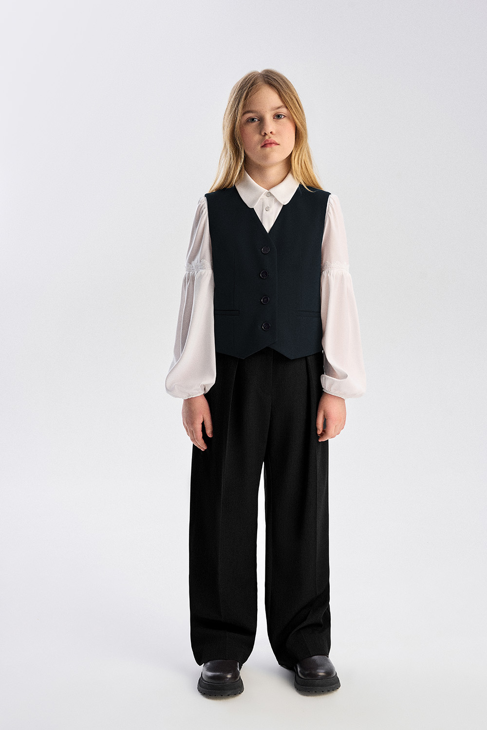 Брюки со стрелками комфорт + (SSFWG-629-26030-101) Silver spoon