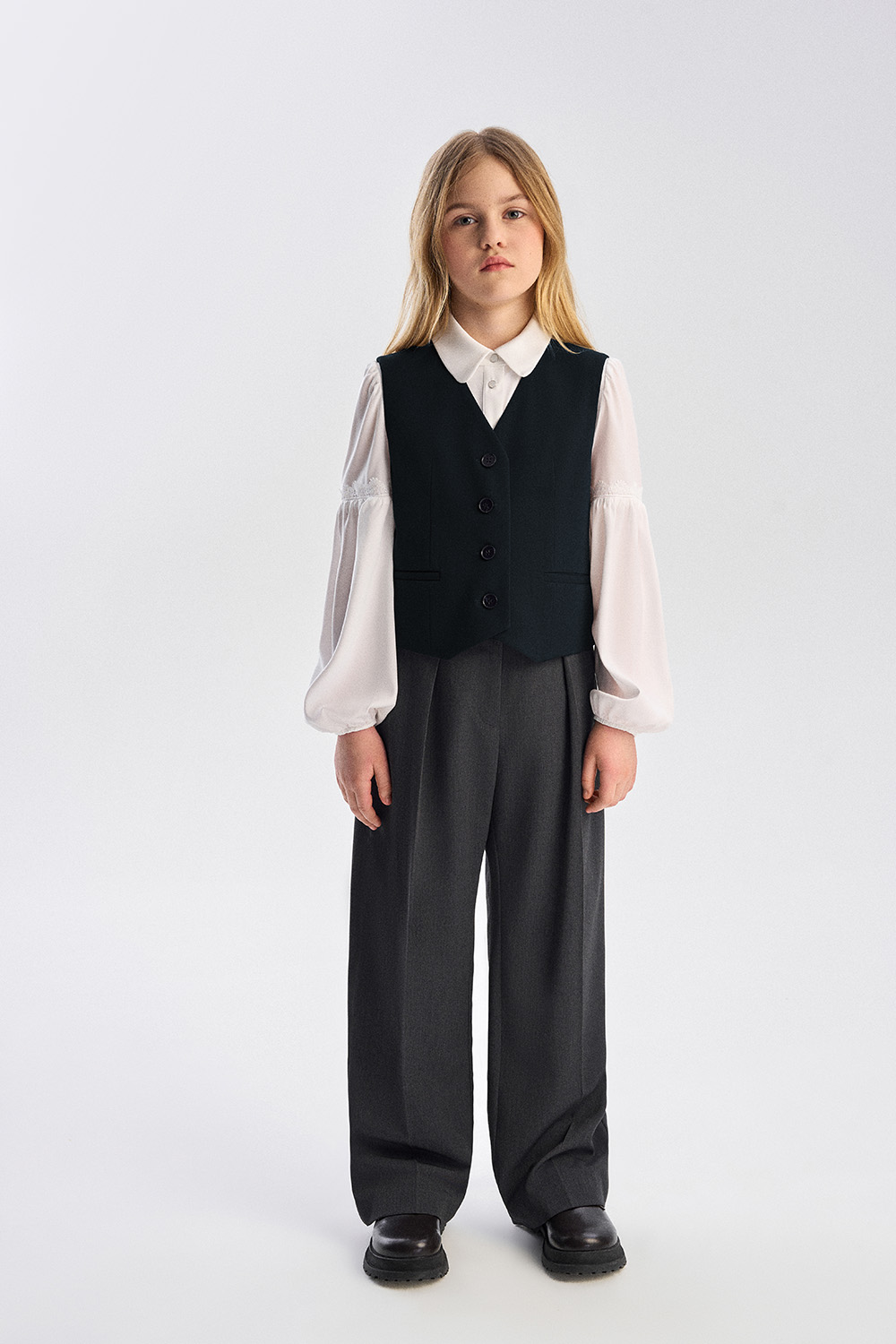 Брюки со стрелками комфорт + (SSFWG-629-26030-802) Silver spoon