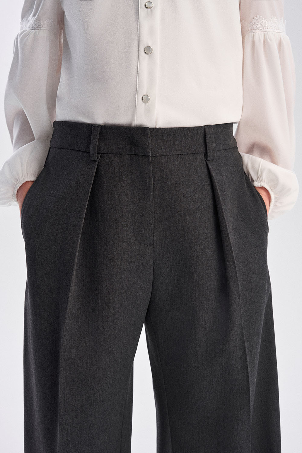 Брюки со стрелками комфорт + (SSFWG-629-26030-802) Silver spoon