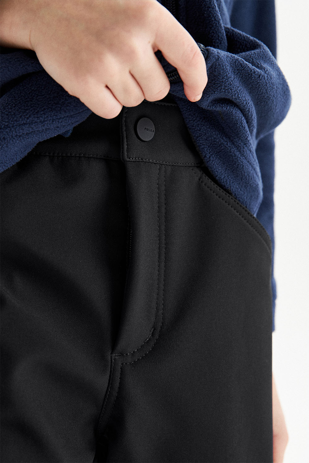 Брюки софтшелл на флисе унисекс (PUAWU-326-31514-309) Silver spoon