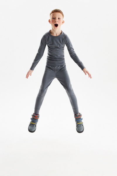 Двухслойное термобелье унисекс (брюки) (PUAWU-338-37619-813) Silver spoon