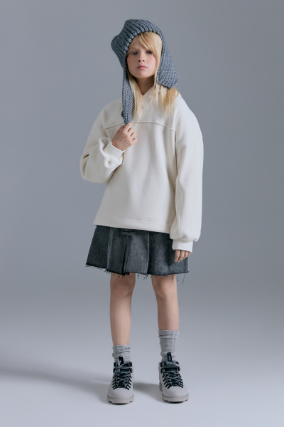 Джинсовая юбка (SSLSG-424-26802-003) Silver spoon