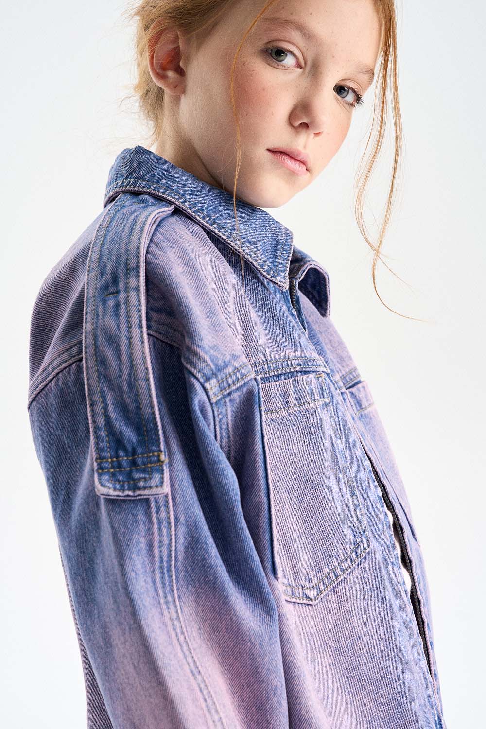 Джинсовка на молнии (SSLSG-624-21800-475) Silver spoon