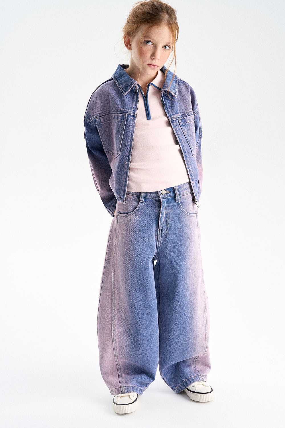 Джинсовка на молнии (SSLSG-624-21800-475) Silver spoon