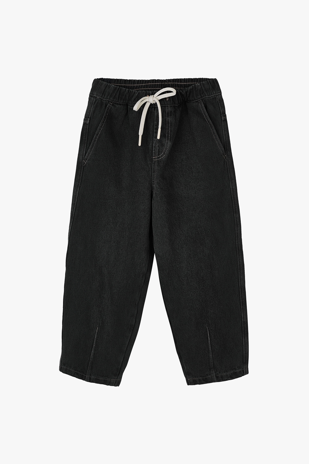 Джинсы c эластичной талией (PUPWU-534-36301-070) Silver spoon