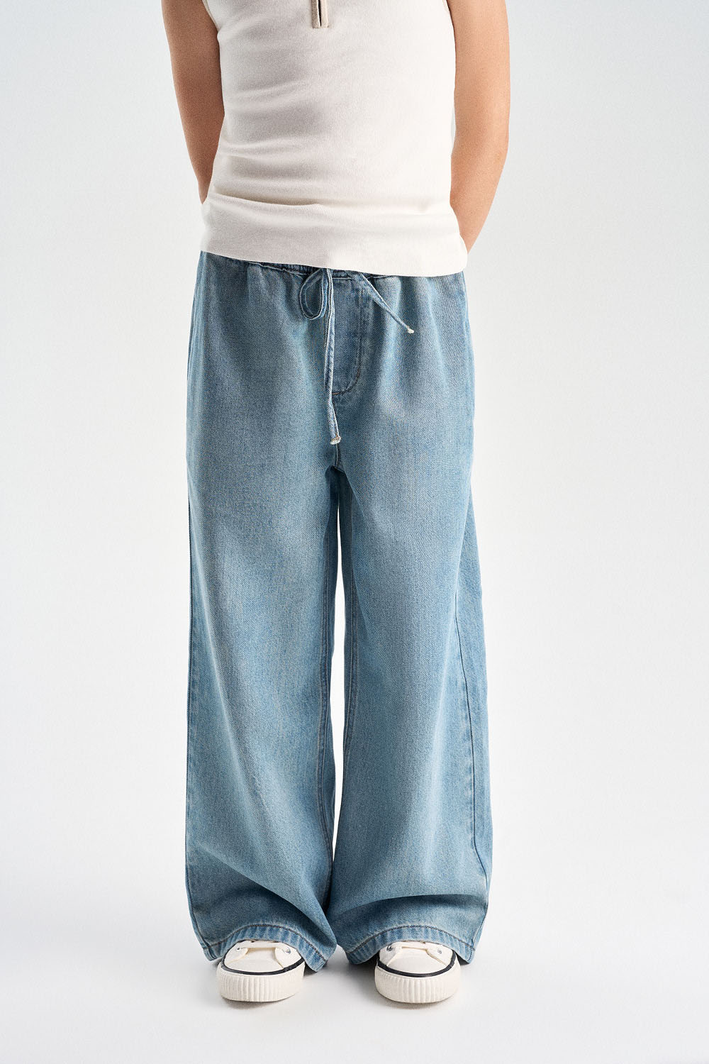 Джинсы из лиоцелла (SSLSG-624-26300-001) Silver spoon