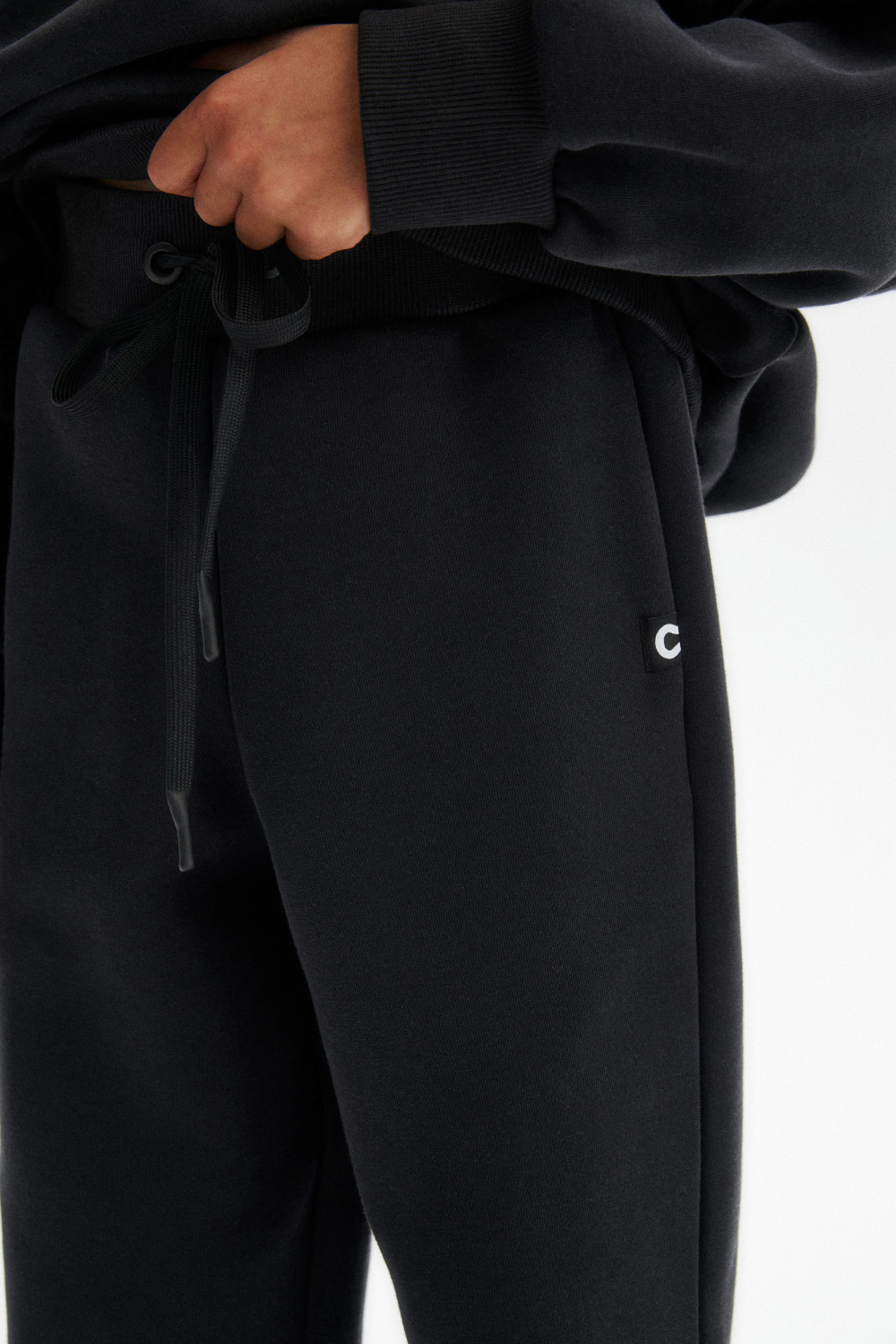 Джоггеры из хлопка (SSLWU-548-36457N-183) Silver spoon