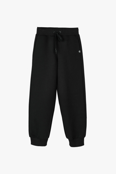 Джоггеры из хлопка (SSLWU-548-36457N-183) Silver spoon