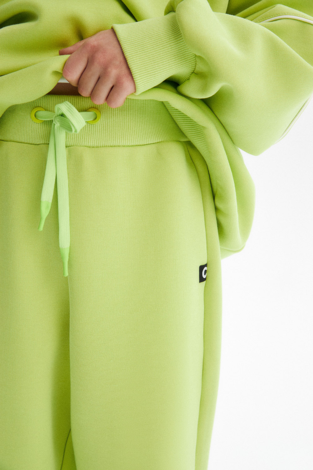 Джоггеры из хлопка (SSLWU-548-36457N-616) Silver spoon