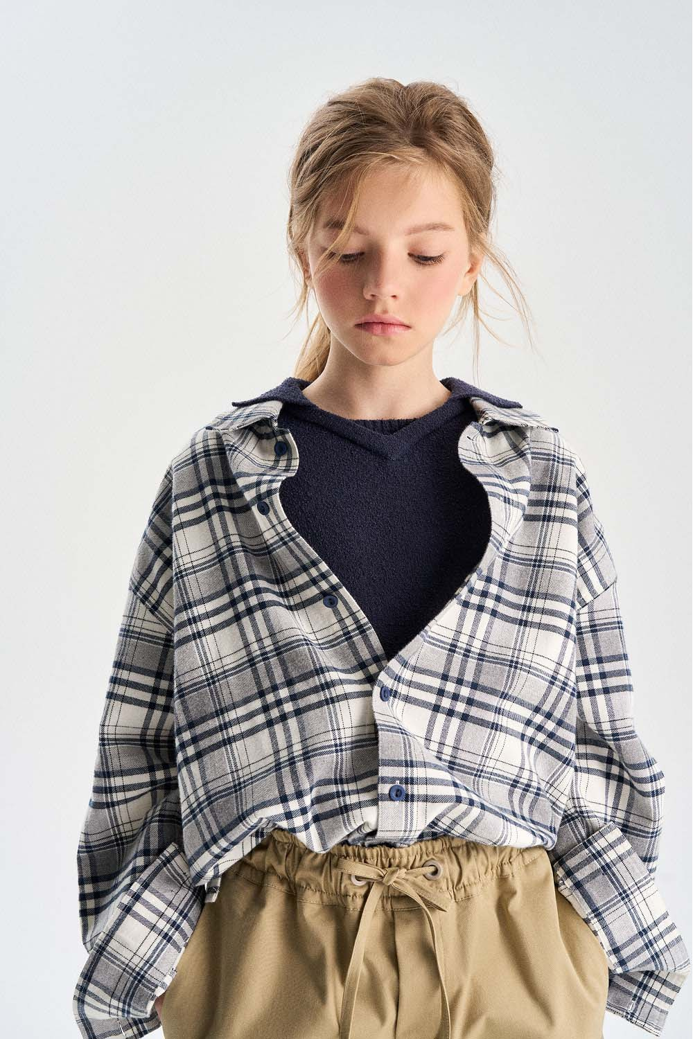 Фланелевая рубашка (SSLSU-649-34110-526) Silver spoon