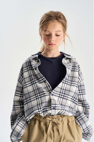 Фланелевая рубашка (SSLSU-649-34110-526) Silver spoon