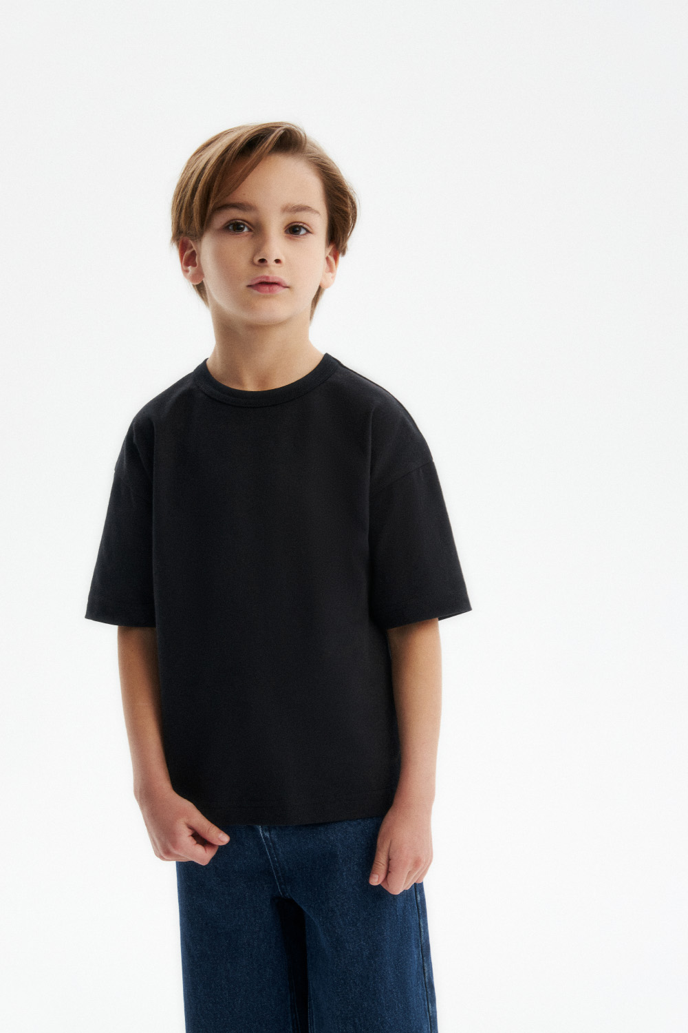 Футболка базовая из 100% хлопка (SSLWB-548-18403-100) Silver spoon