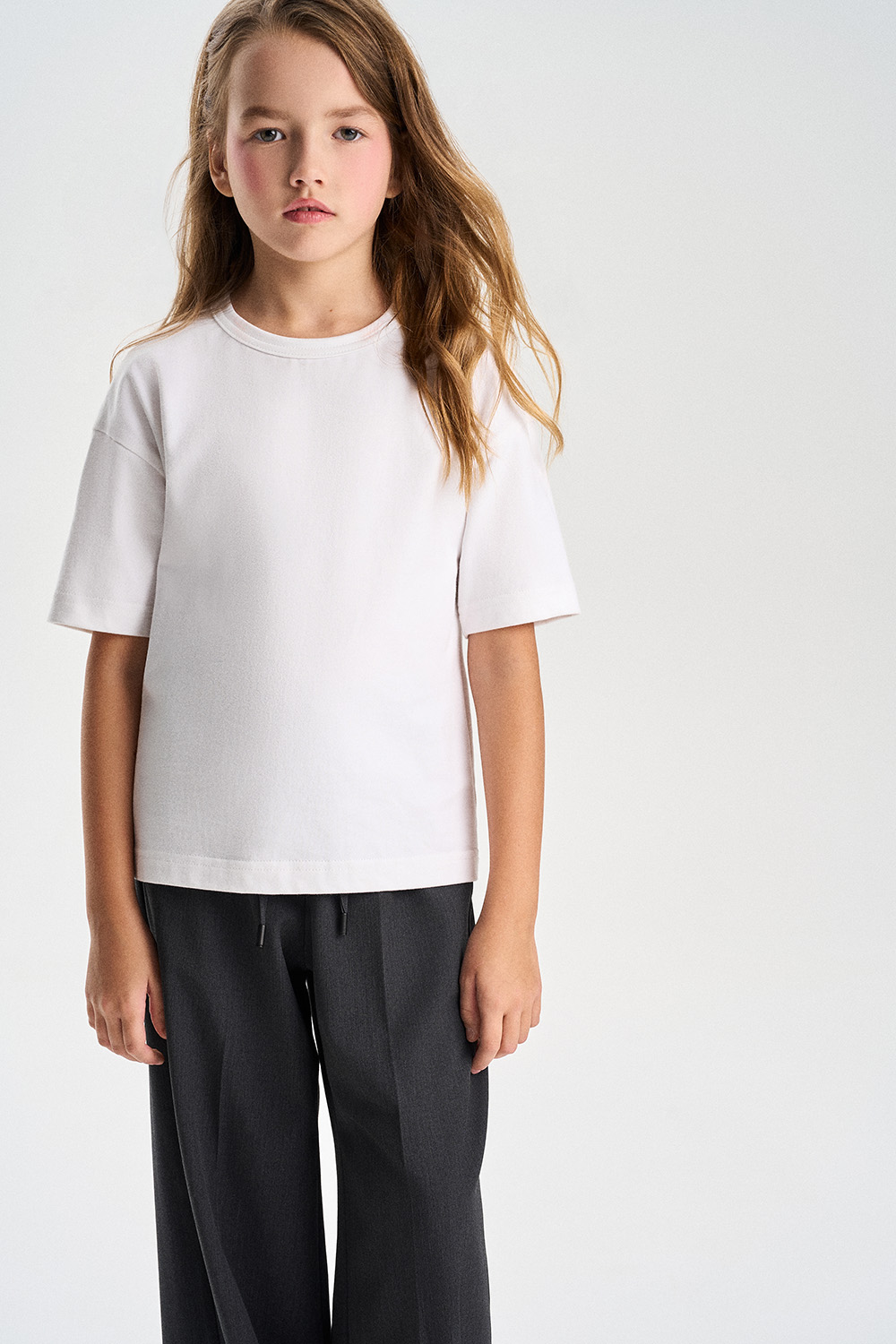 Футболка из хлопка Supima cotton (SSFWU-648-38432-200) Silver spoon