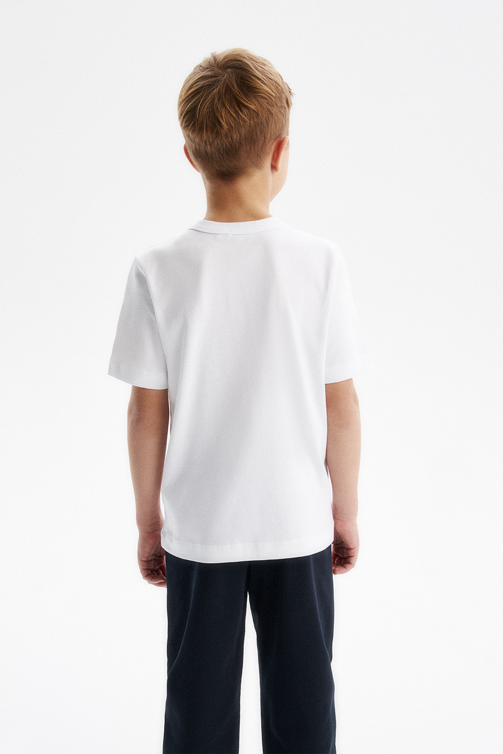 Футболка из хлопка Supima cotton (SSFSU-528-38432-200) Silver spoon