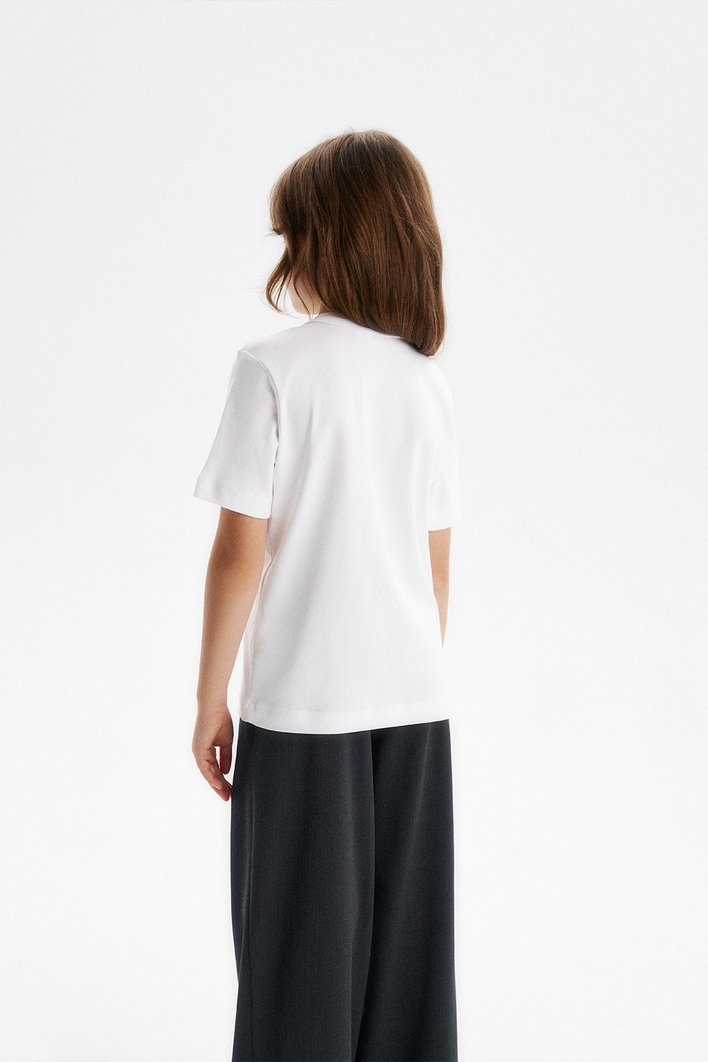Футболка из хлопка Supima cotton (SSFSU-528-38432-200) Silver spoon