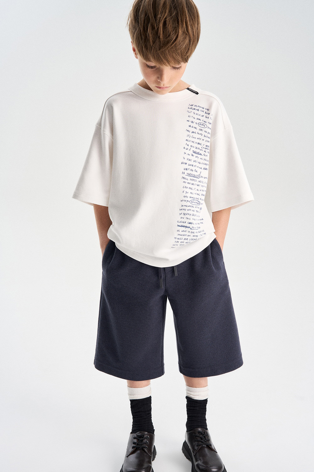 Футболка из хлопка (SSLSU-648-38419-252) Silver spoon