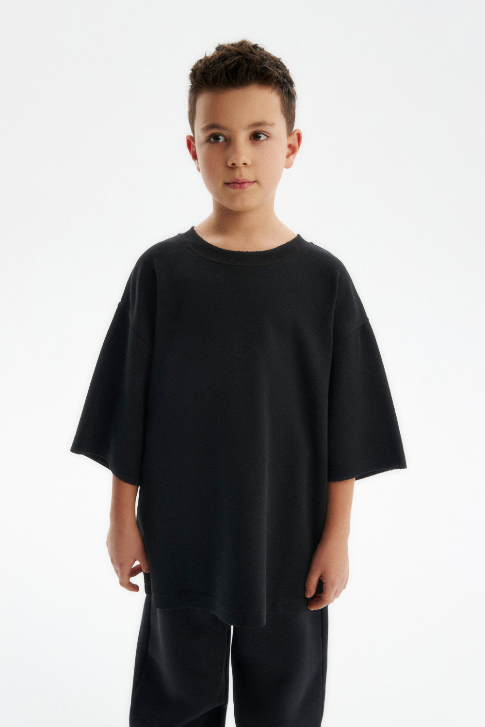 Футболка из модала (SSLWU-548-38407-119) Silver spoon