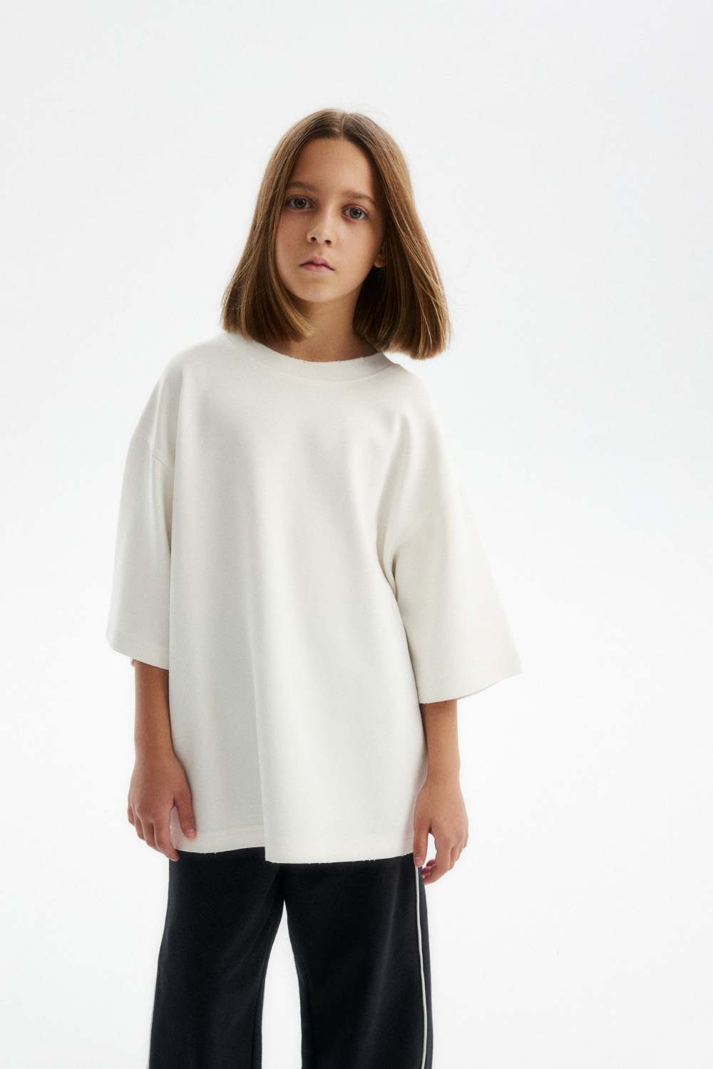 Футболка из модала (SSLWU-548-38407N-229) Silver spoon