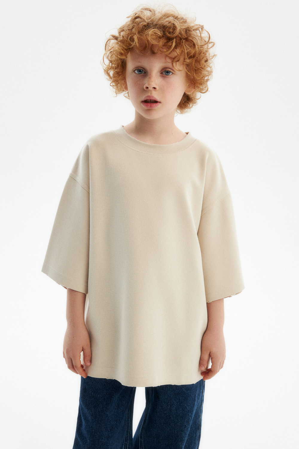 Футболка из модала (SSLWU-548-38407N-724) Silver spoon