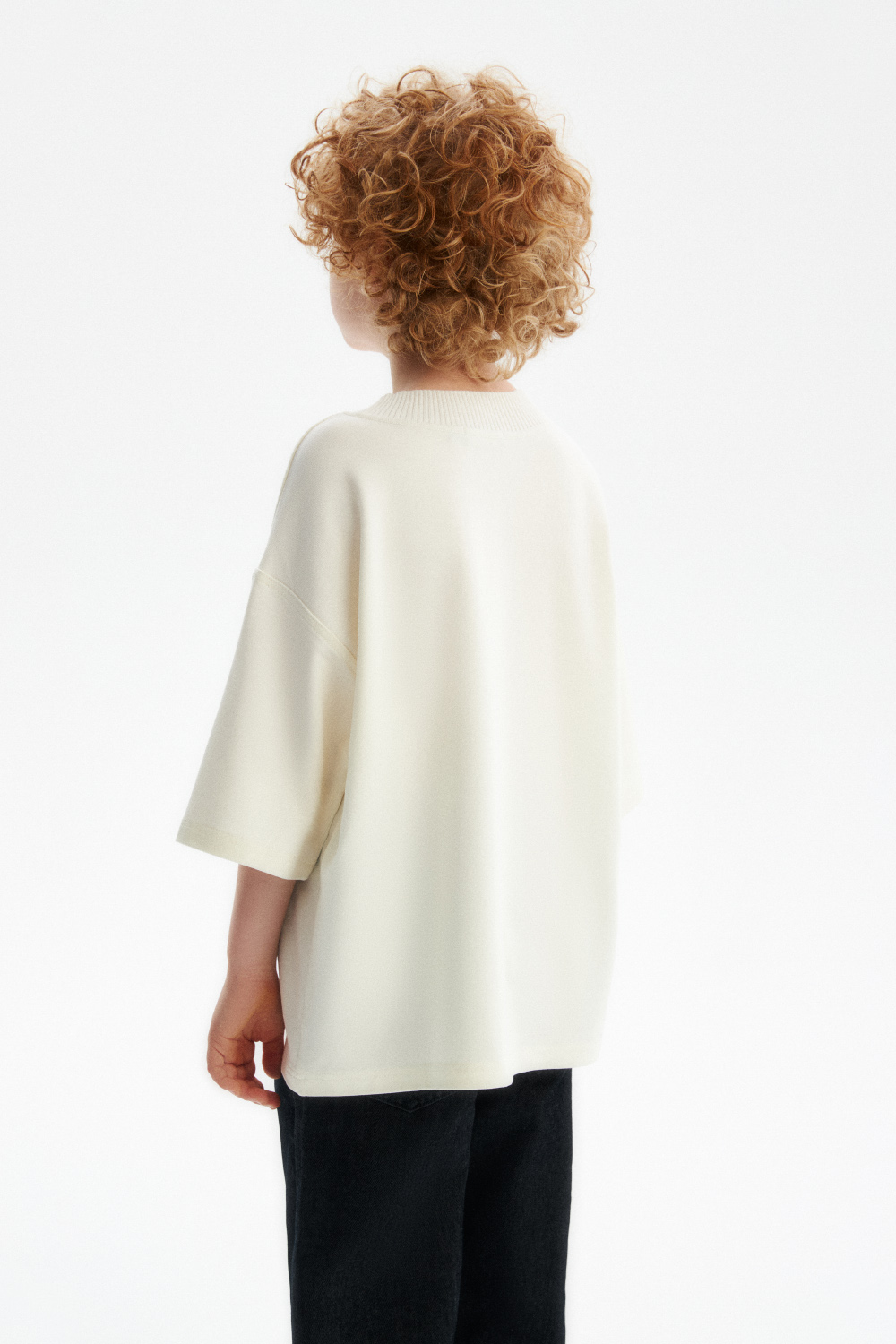 Футболка с peach-эффектом (SSLWU-548-38403N-234) Silver spoon