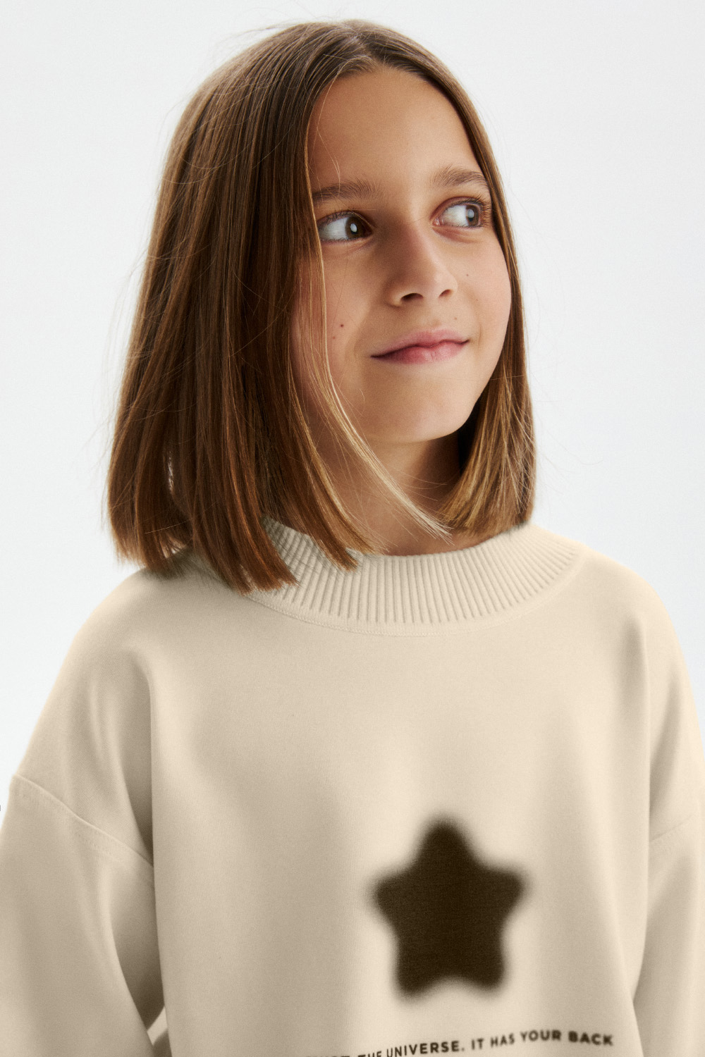 Футболка с peach-эффектом (SSLWU-548-38403N-716) Silver spoon