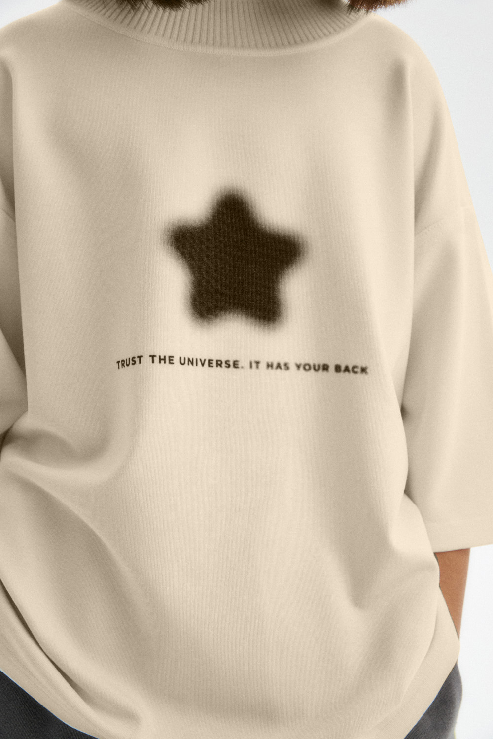 Футболка с peach-эффектом (SSLWU-548-38403N-716) Silver spoon