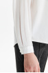 Хлопковая блузка с полупрозрачными рукавами (SSFSG-329-23021-241) Silver Spoon