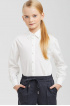 Хлопковая блузка с пуговицами-жемчужинами  (SSFSG-029-23010-201) Silver spoon