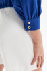 Хлопковая блузка с завязками на талии (SNFSG-329-23027-398) Silver Spoon